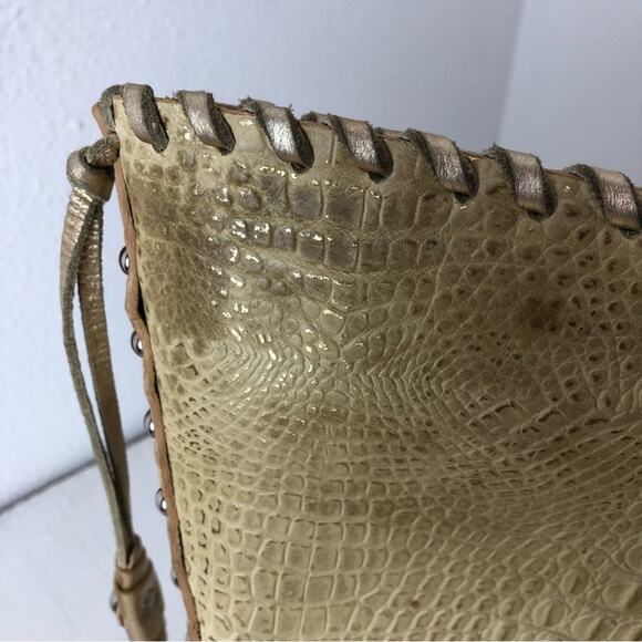 Francesco Biasia croc embossed large leather tote - Picture 9 of 15